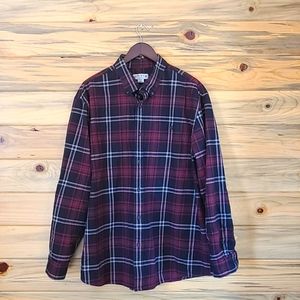 Orvis Classic Collection Longsleeved Plaid Button Down Shirt Men's Size …